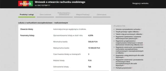 Jakie jest oprocentowanie lokaty w mbanku? Sprawdź najlepsze stawki Jakie jest oprocentowanie lokaty w mbanku? Sprawdź najlepsze stawki