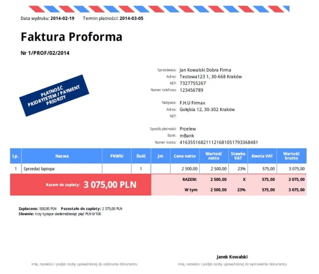 Jak wystawić fakturę proforma i uniknąć błędów w procesie Jak wystawić fakturę proforma i uniknąć błędów w procesie