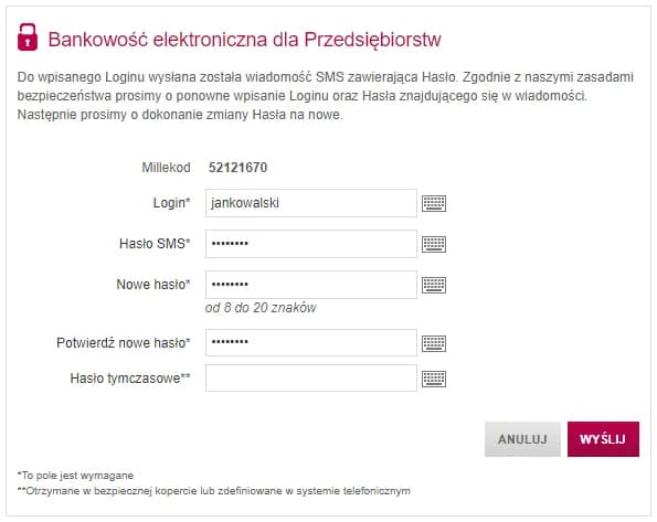 Jak odblokować aplikację Millennium i odzyskać dostęp do konta Jak odblokować aplikację Millennium i odzyskać dostęp do konta